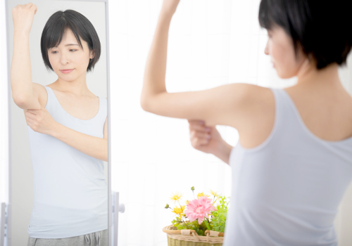 ダイエットで落としにくい二の腕