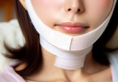 顔の脂肪吸引のダウンタイム、何が起こる?
