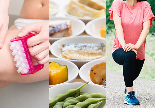 セルライトを自宅で改善する方法