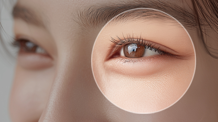 涙袋がありすぎて目立つ原因とは？クマ・目袋との違いも解説