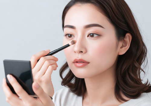 鼻の穴を小さく見せるセルフケア