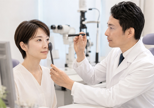 美容医療より眼科受診を優先したいケース