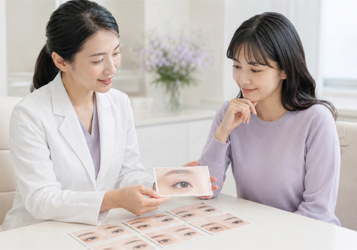 三白眼の相談で確認したいポイント