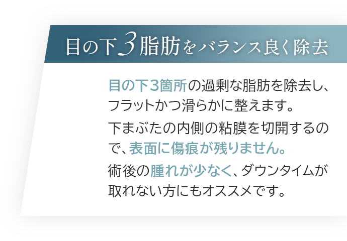 ジョウクリニックのクマ取り