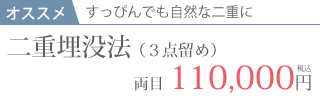 二重埋没法の料金