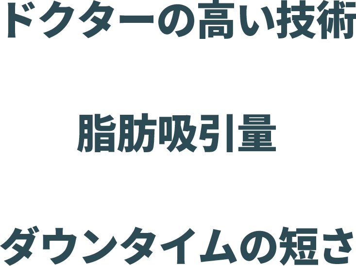 満足脂肪吸引