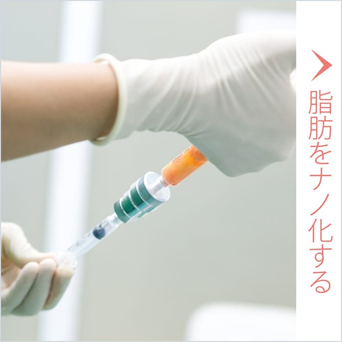 脂肪をナノ化する