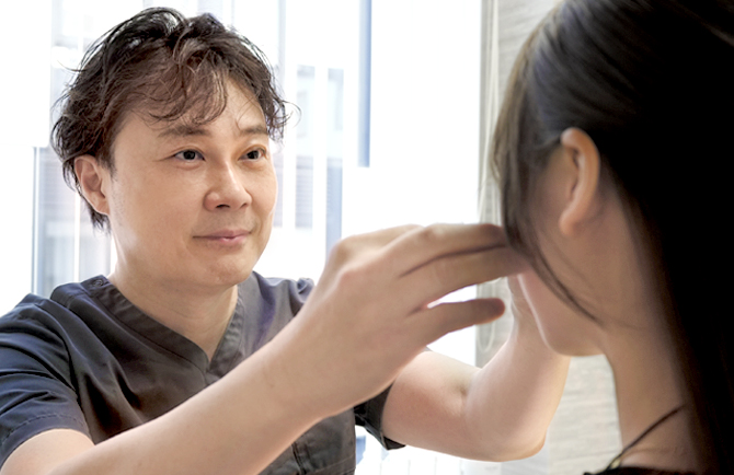 丁寧なカウンセリング