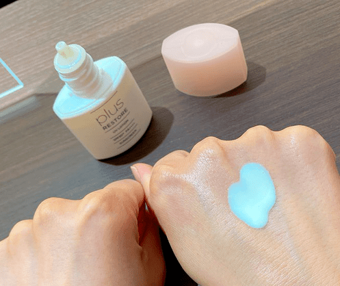 UVローション Plus Restore(プラスリストア)使用風景